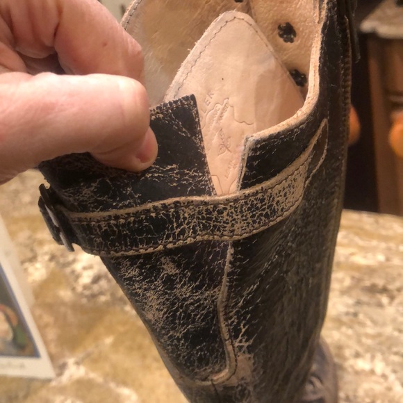 BedStu cobbler Della Laceup boot sz 6  black luxe - Picture 8 of 12